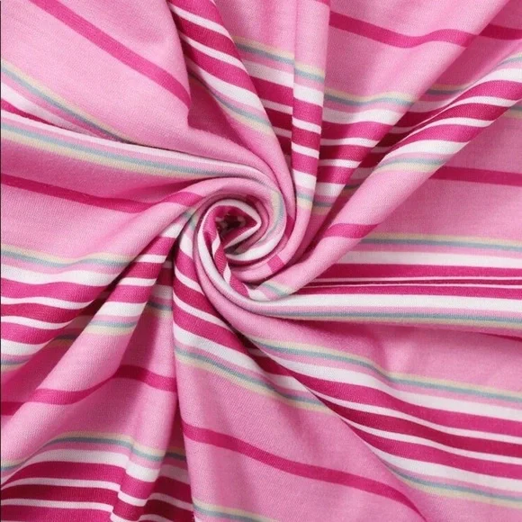 New Pink Striped Cami Sleepshirt Nightgown​ - Picture 4 of 5